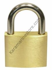 50 mm Marin Asma Kilit Sarı Gövde