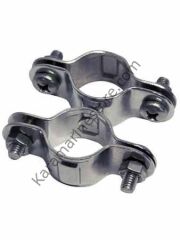 25mm Boru Kelepçesi (Çift Dönerli)